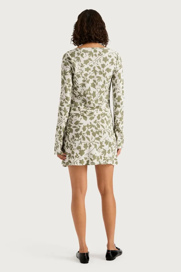 Women Faithfull The Brand Dresses Lilou Mini Dress Poplar Sage