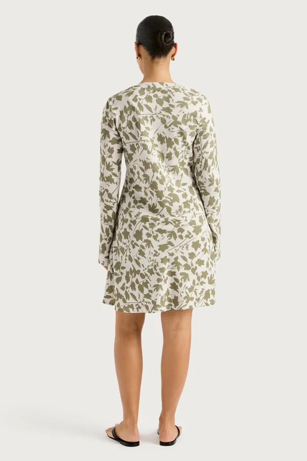 Women Faithfull The Brand Dresses Lilou Mini Dress Poplar Sage