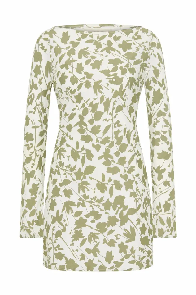 Women Faithfull The Brand Dresses Lilou Mini Dress Poplar Sage