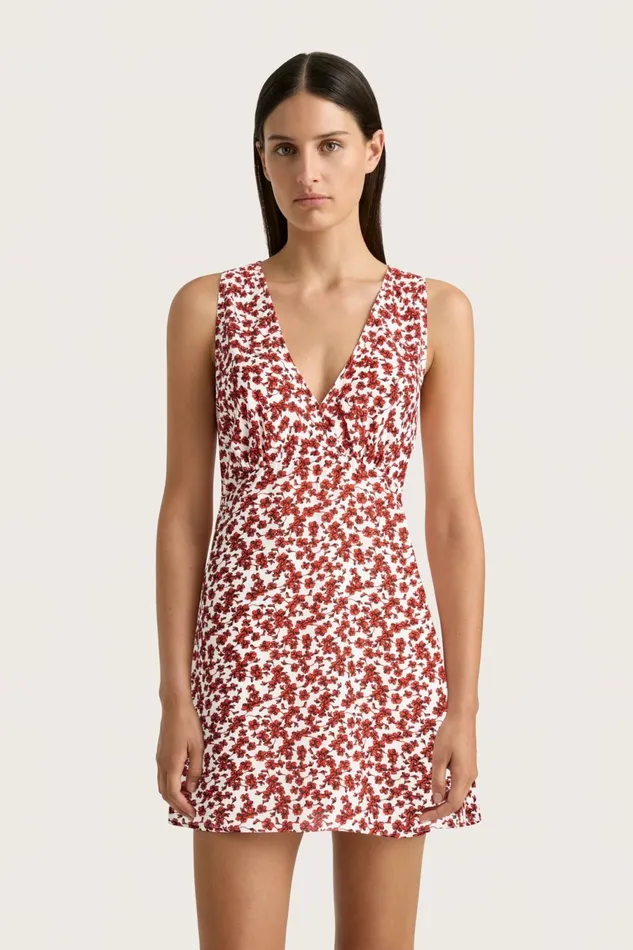 Women Faithfull The Brand Dresses Penne Mini Dress Leilani Red
