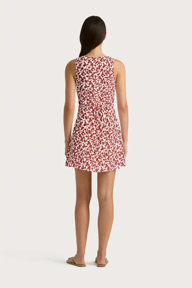 Women Faithfull The Brand Dresses Penne Mini Dress Leilani Red