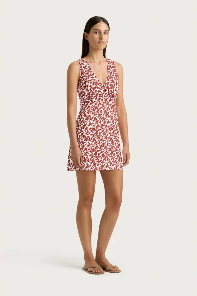 Women Faithfull The Brand Dresses Penne Mini Dress Leilani Red