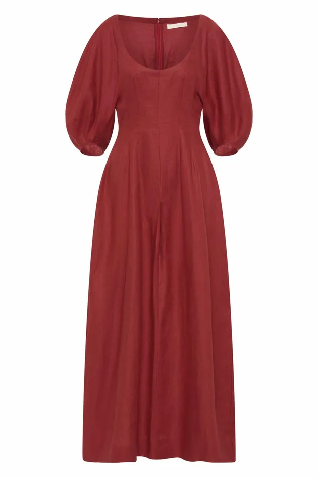Women Faithfull The Brand Dresses Raynara Maxi Dress Wine