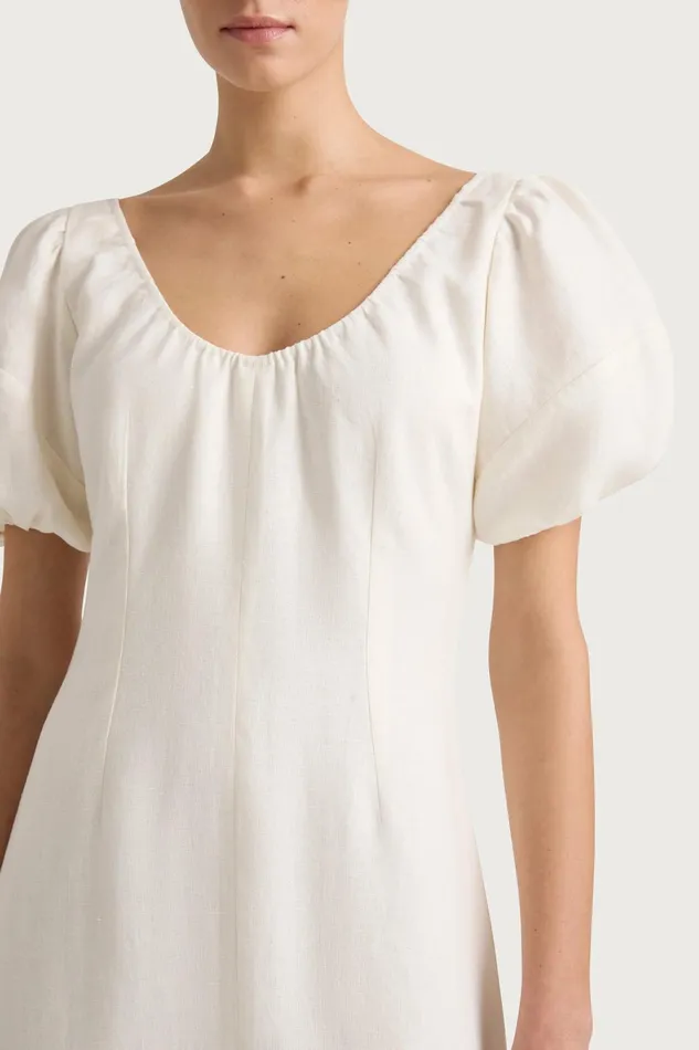 Women Faithfull The Brand Dresses Vence Midi Dress White