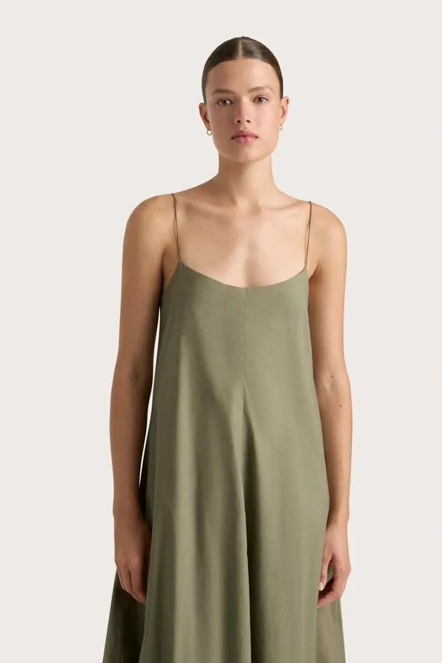 Women Faithfull The Brand Maxi Dresses Anais Maxi Dress Khaki