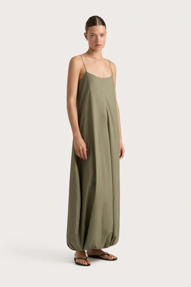 Women Faithfull The Brand Maxi Dresses Anais Maxi Dress Khaki