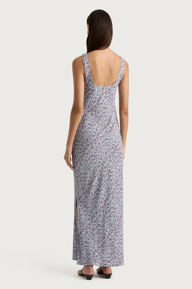 Women Faithfull The Brand Maxi Dresses Olivia Maxi Dress Amaryllis Floral Blue
