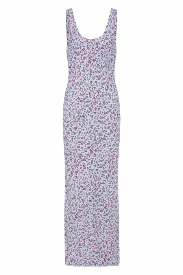Women Faithfull The Brand Maxi Dresses Olivia Maxi Dress Amaryllis Floral Blue