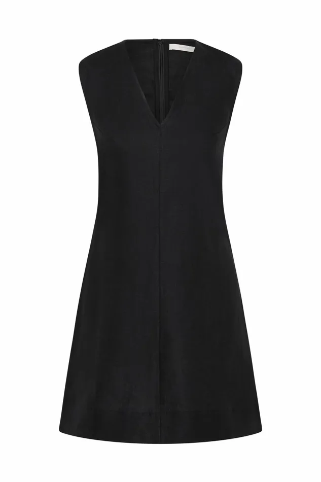 Women Faithfull The Brand Mini Dresses Daiane Mini Dress Black