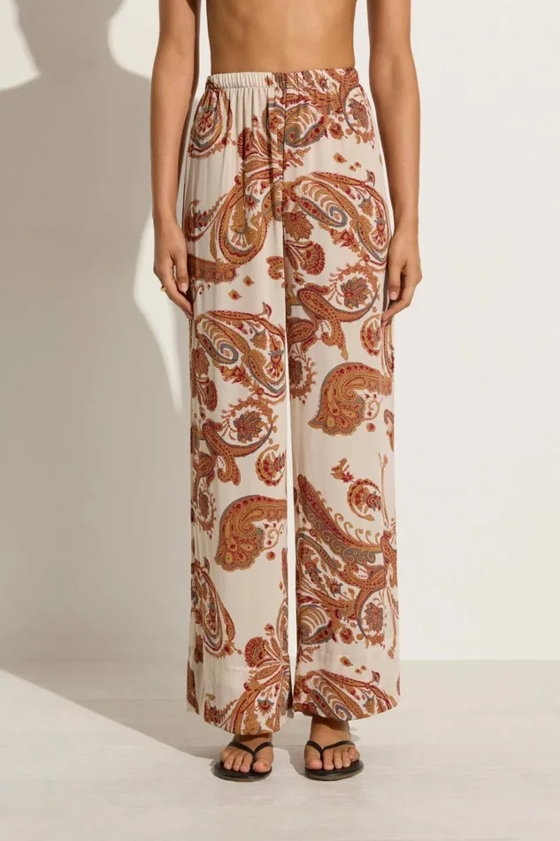 Women Faithfull The Brand Pants Gorges Pant Alessia Paisley 8211 Faithfull The Brand