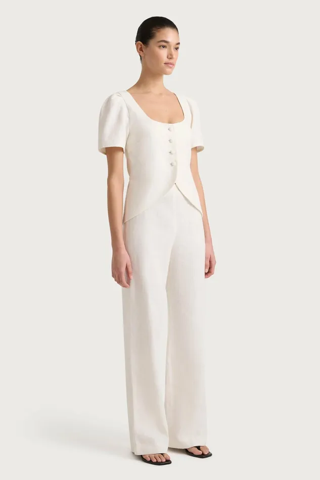 Women Faithfull The Brand Pants Ilride Pant White