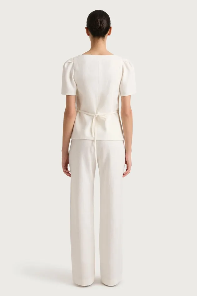 Women Faithfull The Brand Pants Ilride Pant White