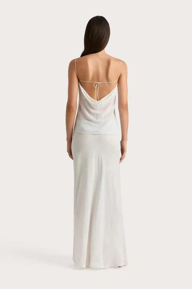 Women Faithfull The Brand Skirts and Shorts Biarritz Maxi Skirt Foam Ombre