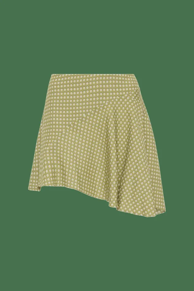 Women Faithfull The Brand Skirts and Shorts Emalee Mini Skirt Oliander Khaki