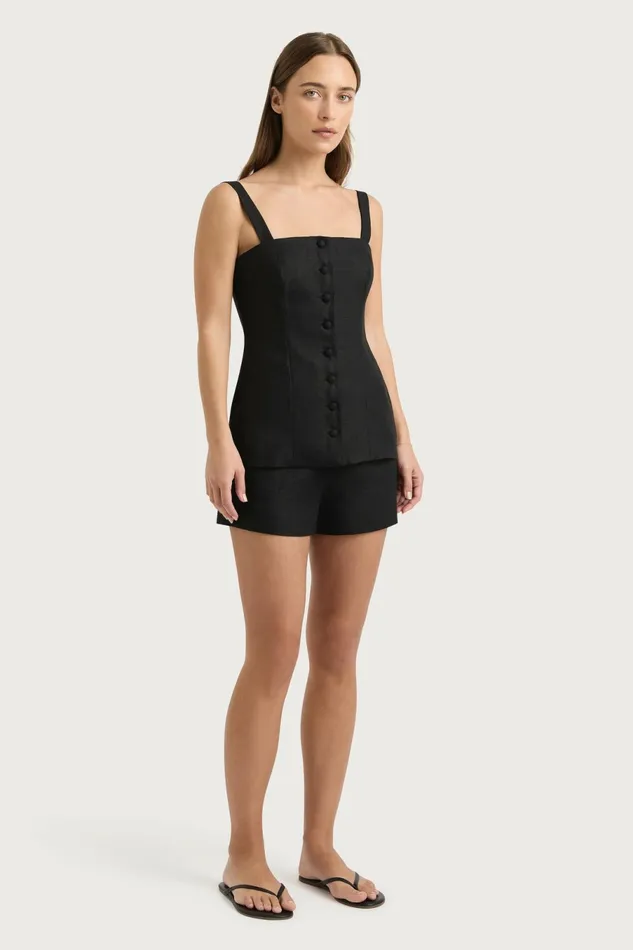 Women Faithfull The Brand Skirts and Shorts Lila Mini Shorts Black