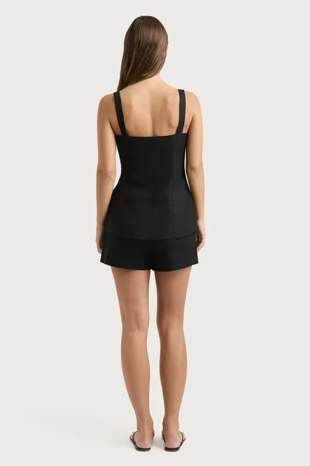 Women Faithfull The Brand Skirts and Shorts Lila Mini Shorts Black