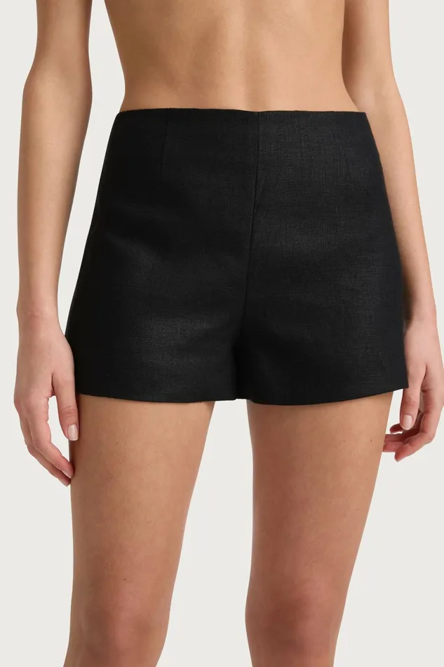 Women Faithfull The Brand Skirts and Shorts Lila Mini Shorts Black