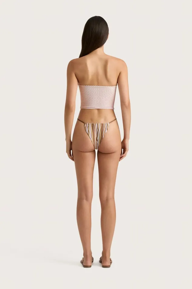 Women Faithfull The Brand Swim Jean Swim Top Oliander Blush