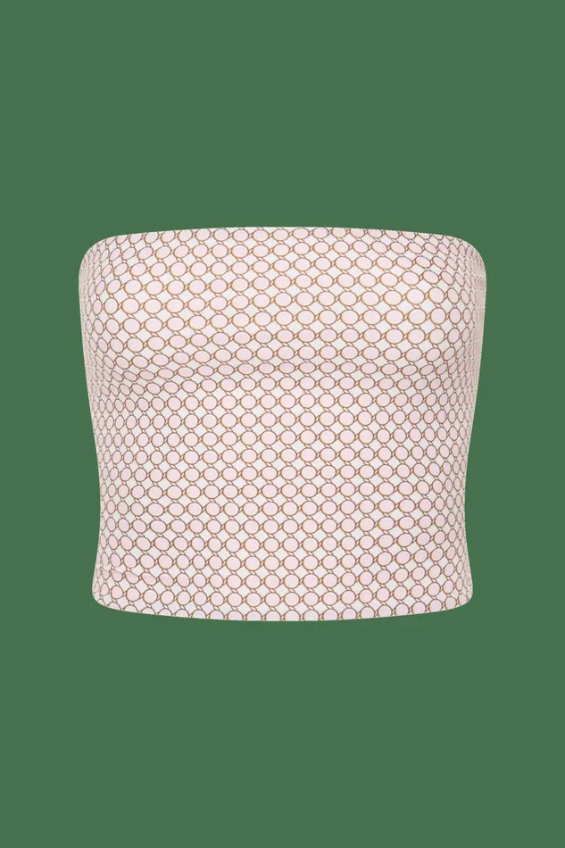 Women Faithfull The Brand Swim Jean Swim Top Oliander Blush