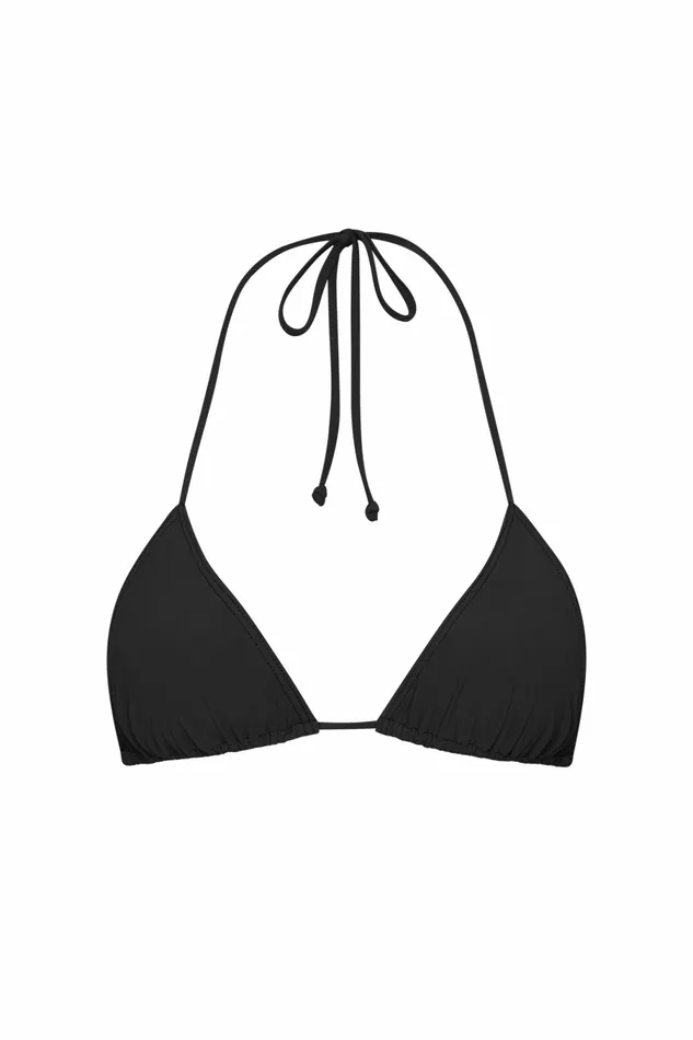Women Faithfull The Brand Swim Sete Bikini Top Black