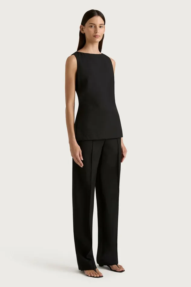 Women Faithfull The Brand Tops Emilie Top Black