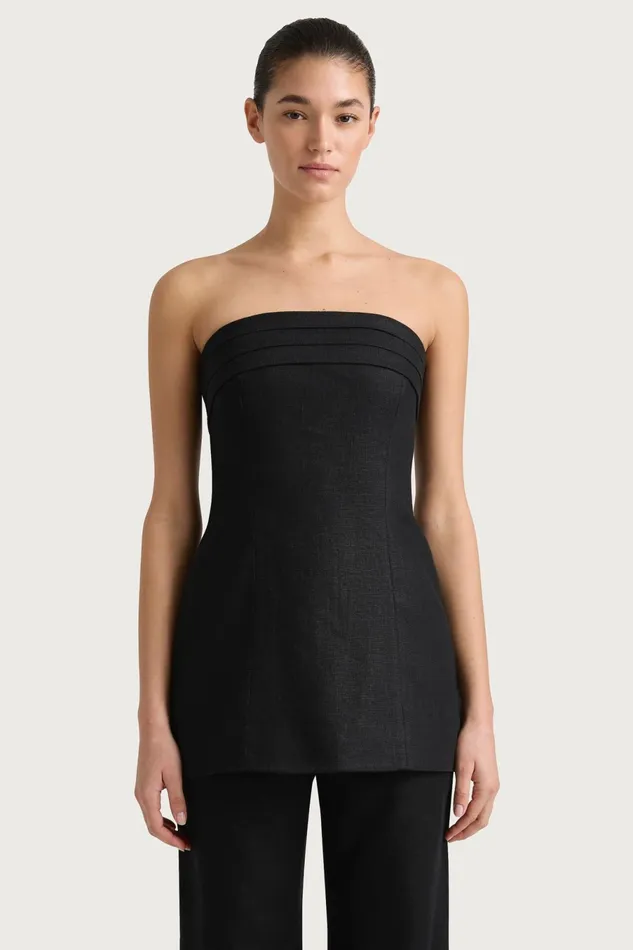 Women Faithfull The Brand Tops Fleuri Top Black