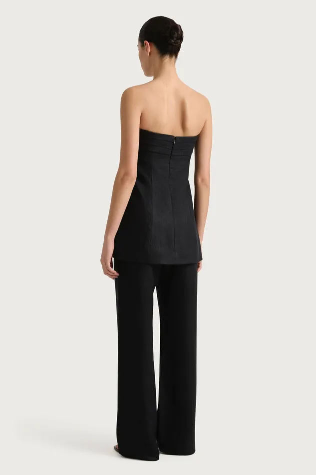 Women Faithfull The Brand Tops Fleuri Top Black