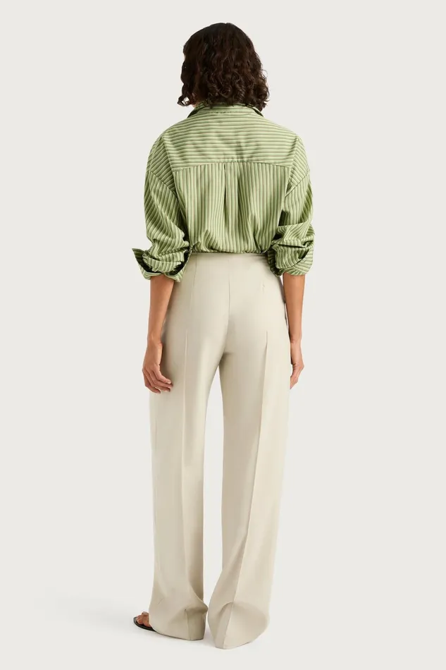 Women Faithfull The Brand Tops Freja Shirt Green Stripe