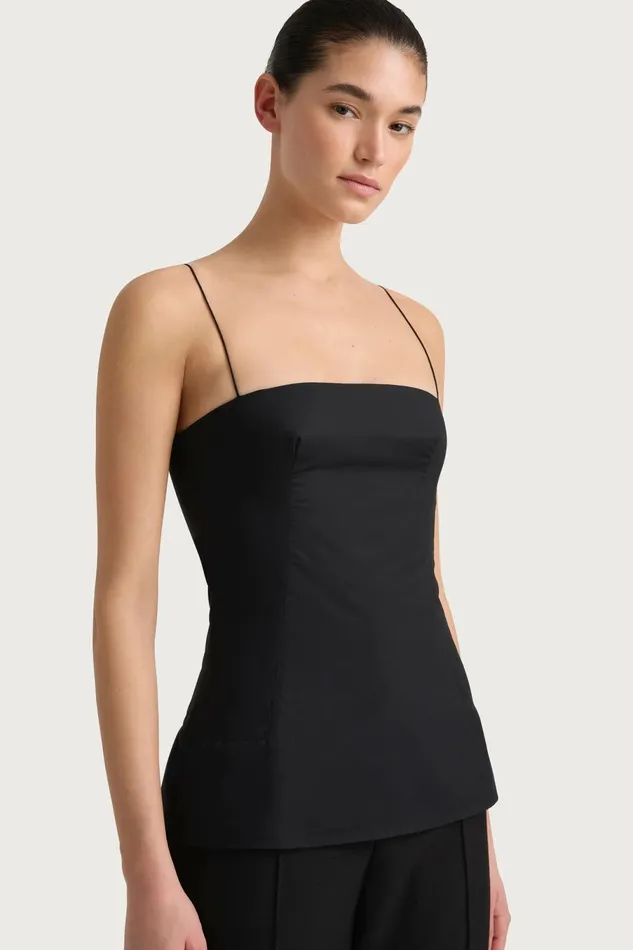 Women Faithfull The Brand Tops Ostano Top Black