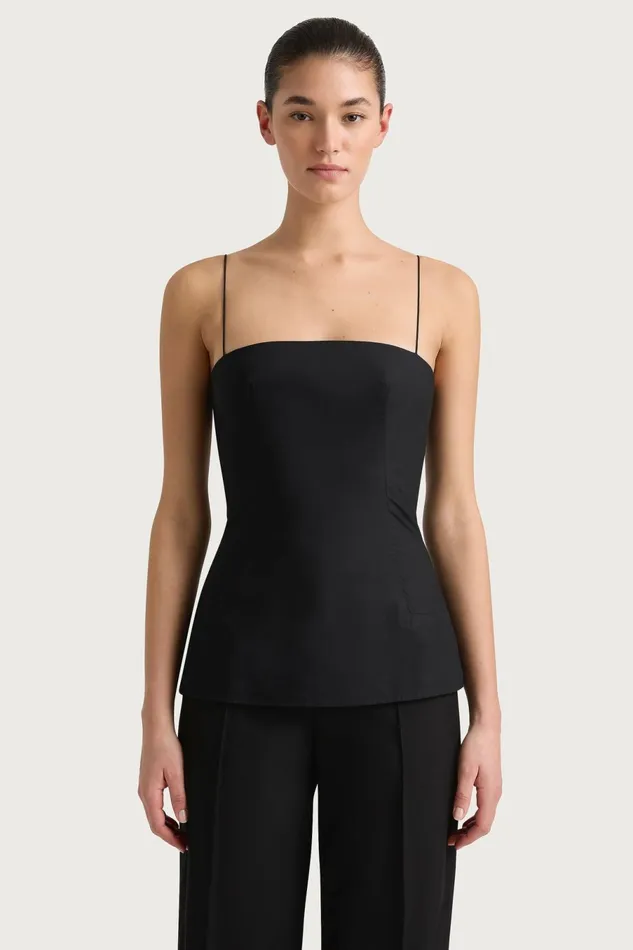 Women Faithfull The Brand Tops Ostano Top Black