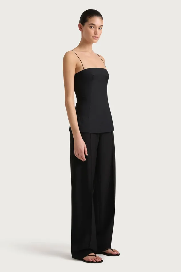 Women Faithfull The Brand Tops Ostano Top Black