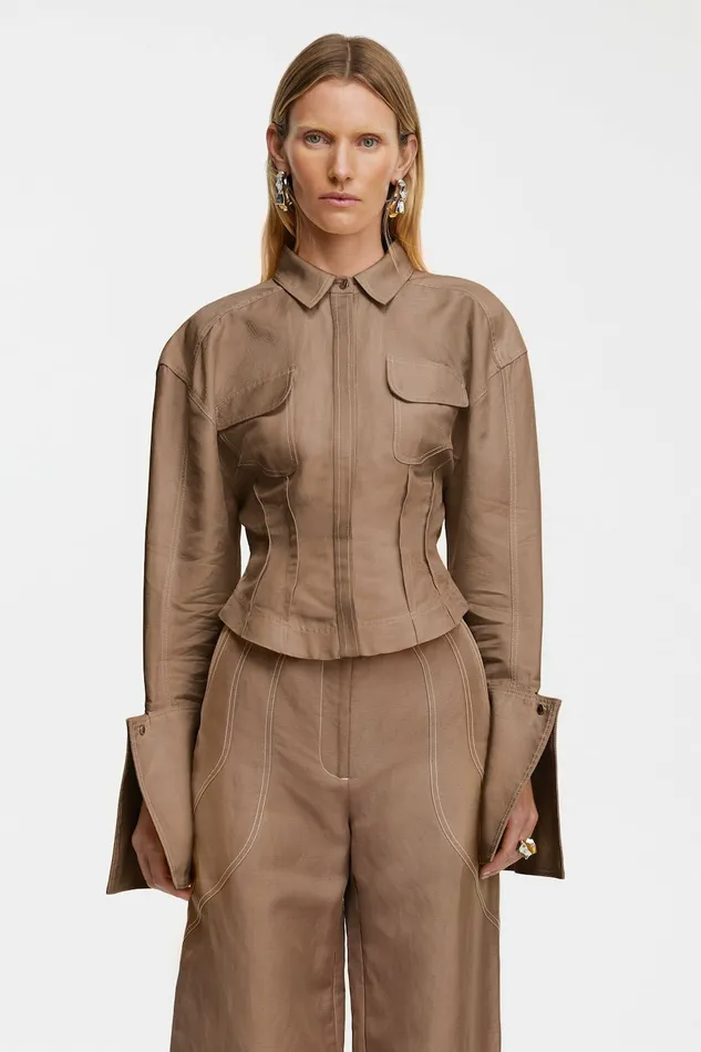 Women GARDIE SHIRT Sepia Acler Tops