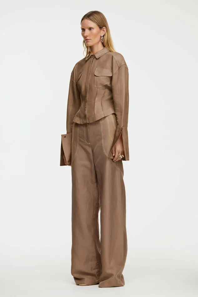 Women GARDIE SHIRT Sepia Acler Tops