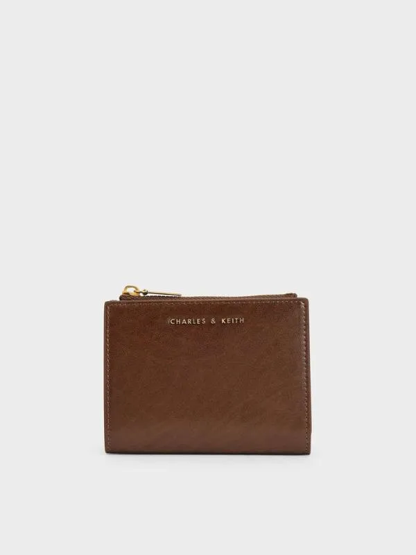 Women Harmonee Top Zip Small Wallet 8211 Chocolate CHARLES and KEITH Small Wallets Women Harmonee Top Zip Small Wallet 8211 Chocolate CHARLES and KEITH Small Wallets