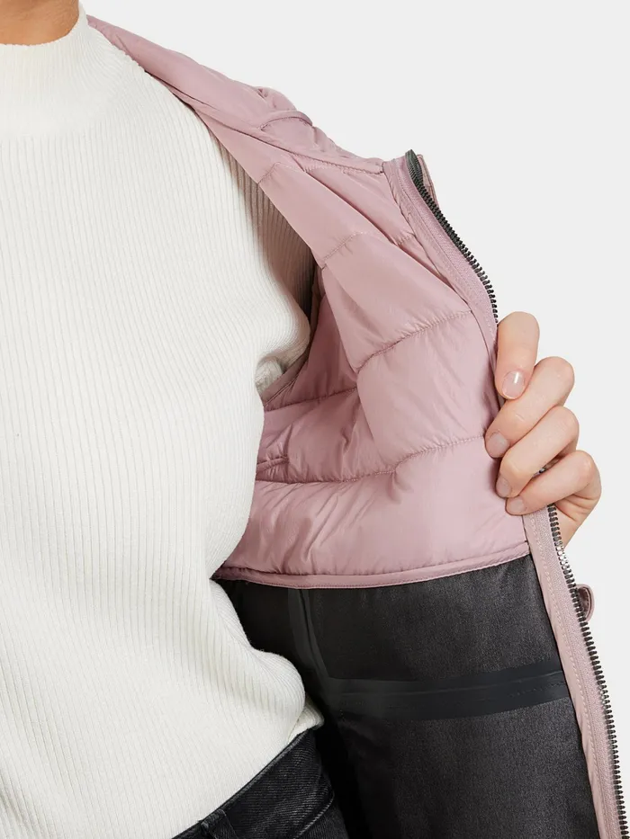 Women Hella Parka Oyster Lilac Didriksons Spring Jackets