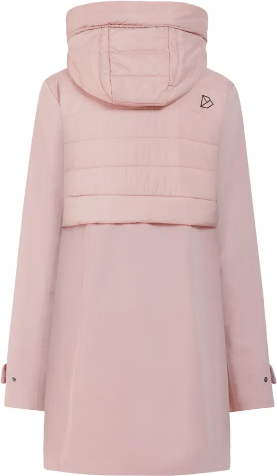 Women Hella Parka Oyster Lilac Didriksons Spring Jackets