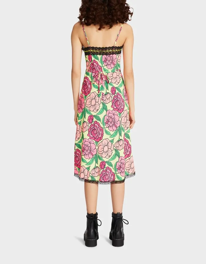 Women HOLLYWOOD MIDI DRESS LIME Lime Betsey Johnson