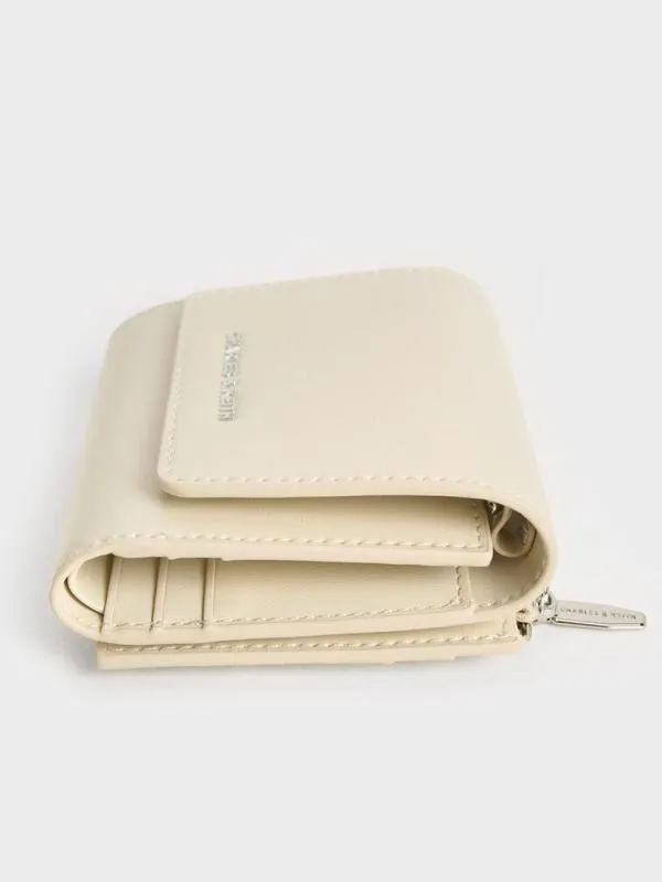 Women Irie Small Wallet 8211 Beige CHARLES and KEITH Small Wallets