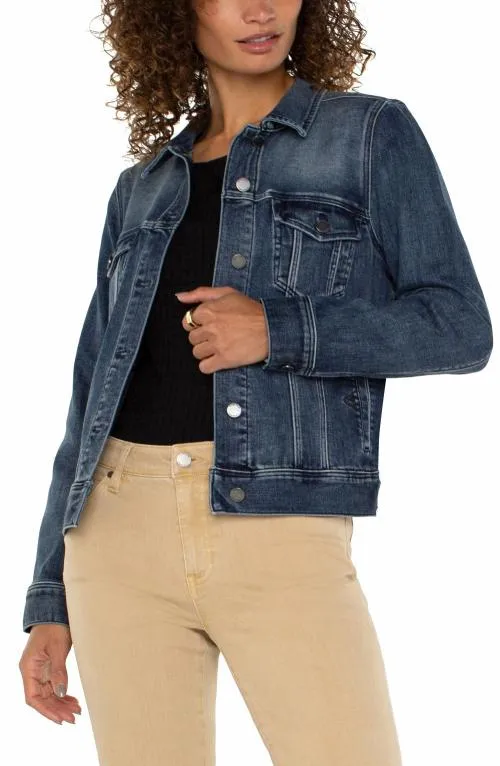 Women Jackets Liverpool Los Angeles Classic Jean Jacket Ponderay