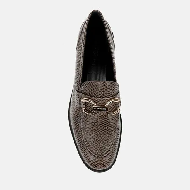 Women JAEL Snakeeffect Stone Clergerie Flats