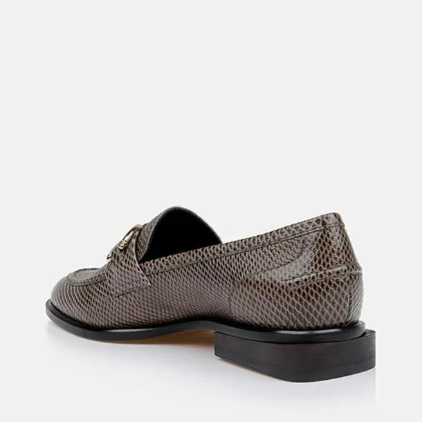 Women JAEL Snakeeffect Stone Clergerie Flats