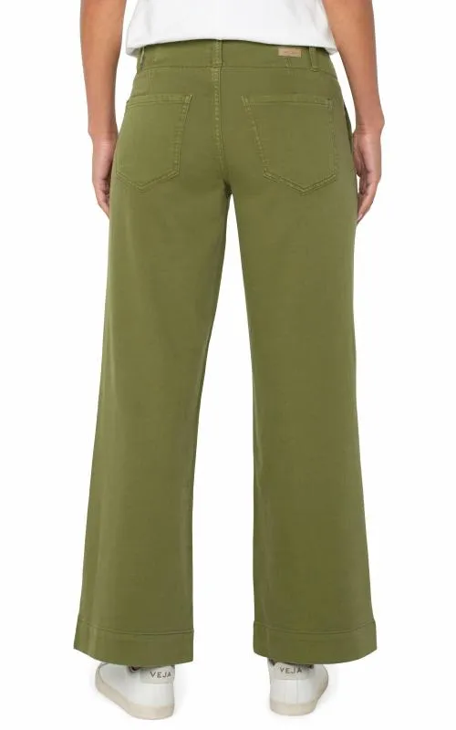 Women Jeans Liverpool Los Angeles Hannah Flare Hemlock
