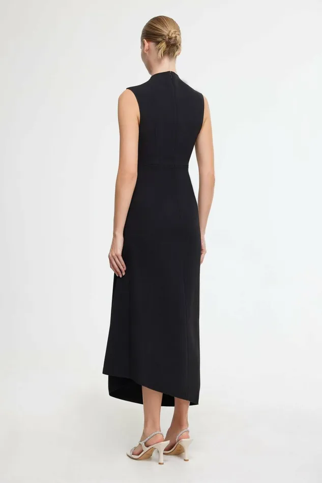 Women KEMPSEY MIDI DRESS Black Acler Sale