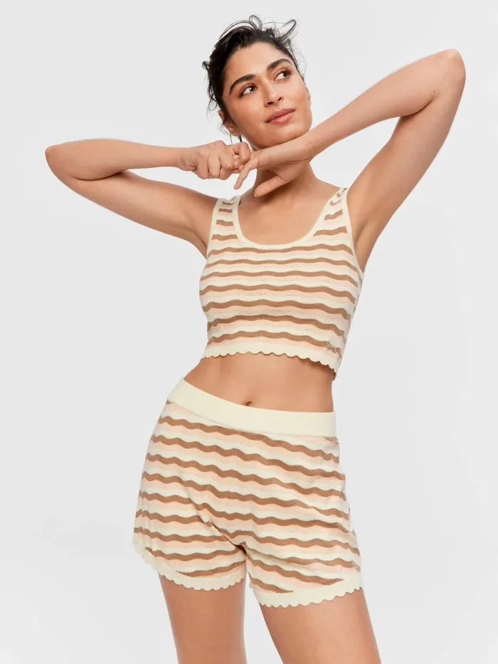 Women Knit Short Multi Peter Alexander Shorts