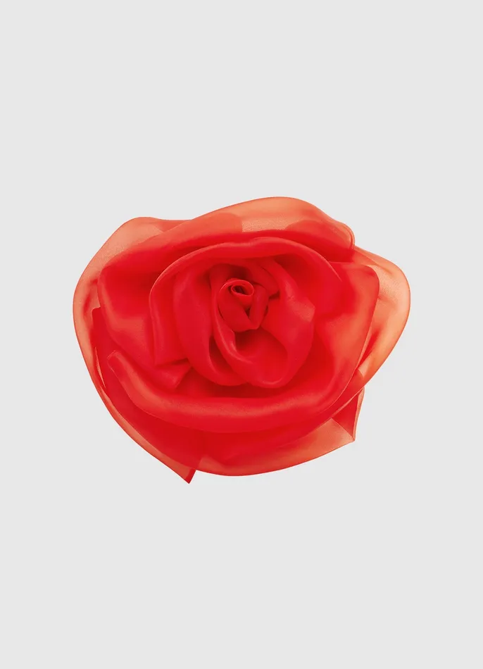 Women LEO LIN Bloom Rose Bustier Top 8211 Scarlet Tops and Shirts