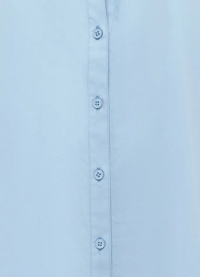 Women LEO LIN Daniella Appliqu Blouse 8211 Powder Blue Tops and Shirts