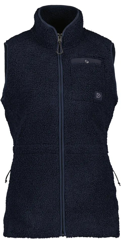 Women Libra Vest Dark Night Blue Didriksons Vests