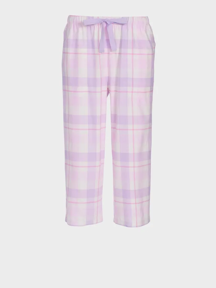 Women Lilac Check 34 Pj Pant Multi Peter Alexander Pants