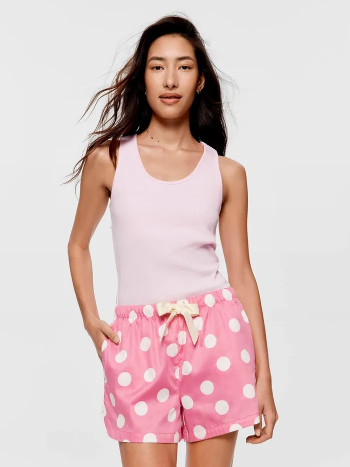 Women Lilac Spot Mid Short Multi Peter Alexander Shorts