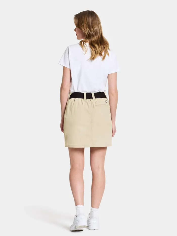 Women Liva Skirt Light Beige Didriksons Skirts